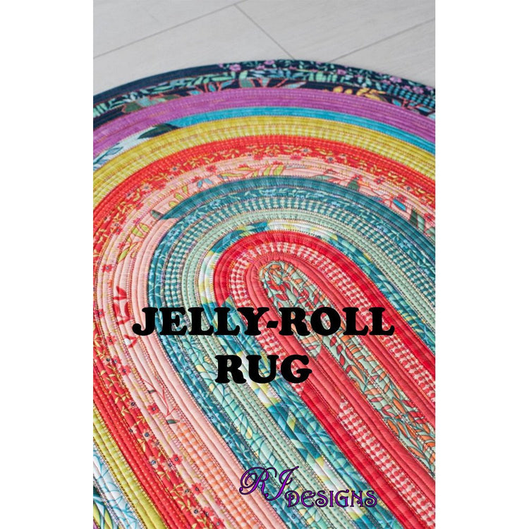 Jelly-Roll Rug Pattern, R.J. Designs image # 41268