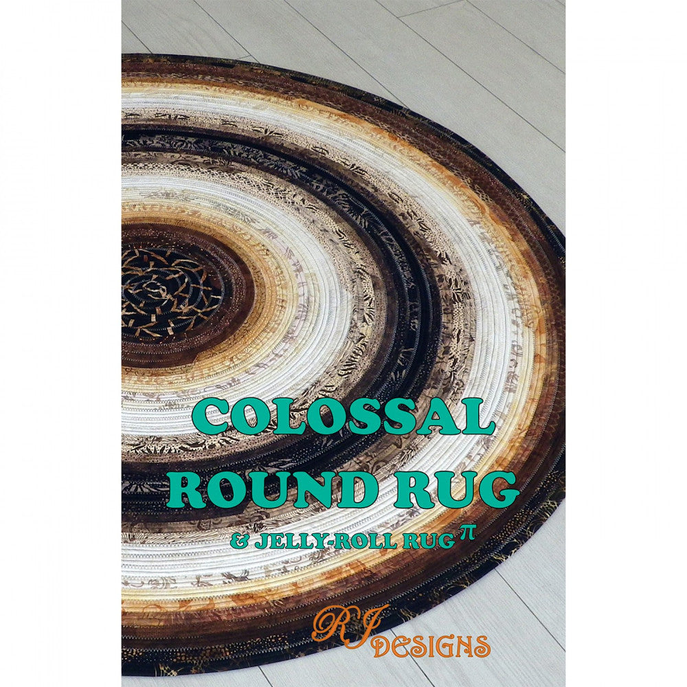 Colossal Round Rug and Jelly Roll Rug Patterns image # 47204
