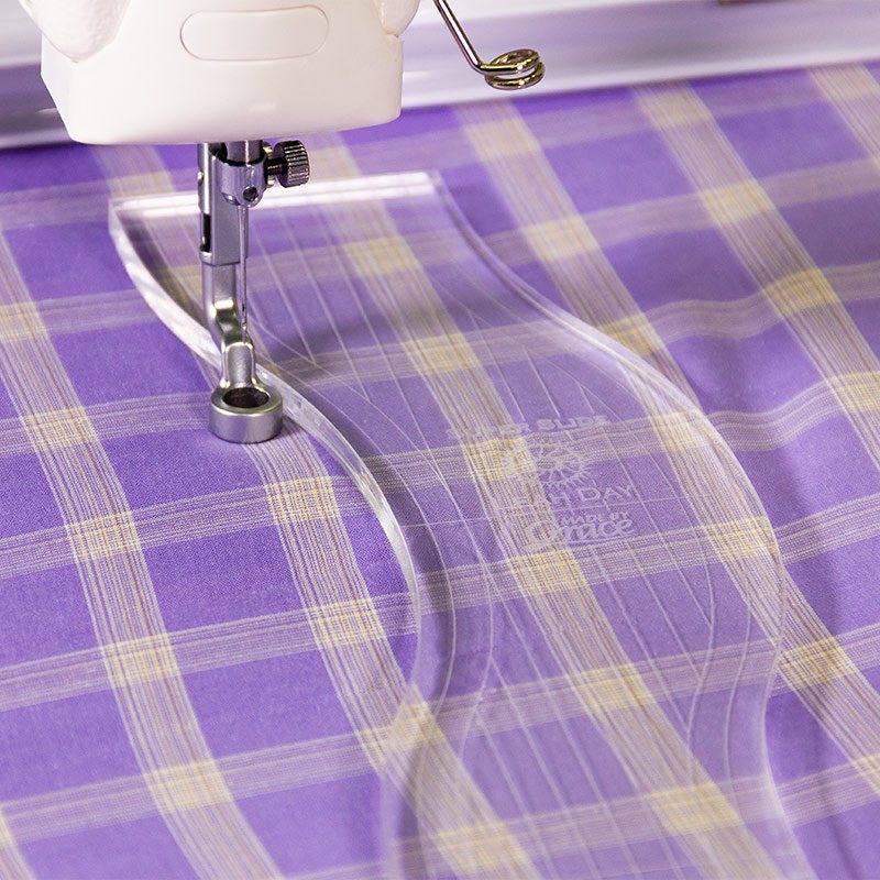 Machine Quilting Ruler Templates - Super Slide image # 54370