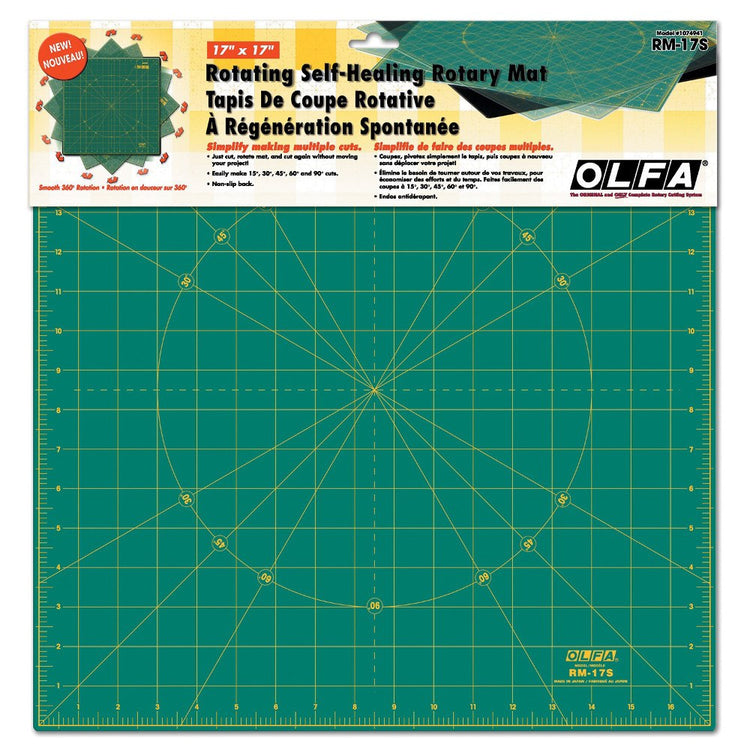 Olfa 17" x 17" Spinning Rotary Mat #RM17S image # 47374