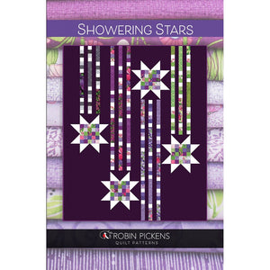 Showering Stars Twin Quilt Pattern, Robin Pickens image # 64420