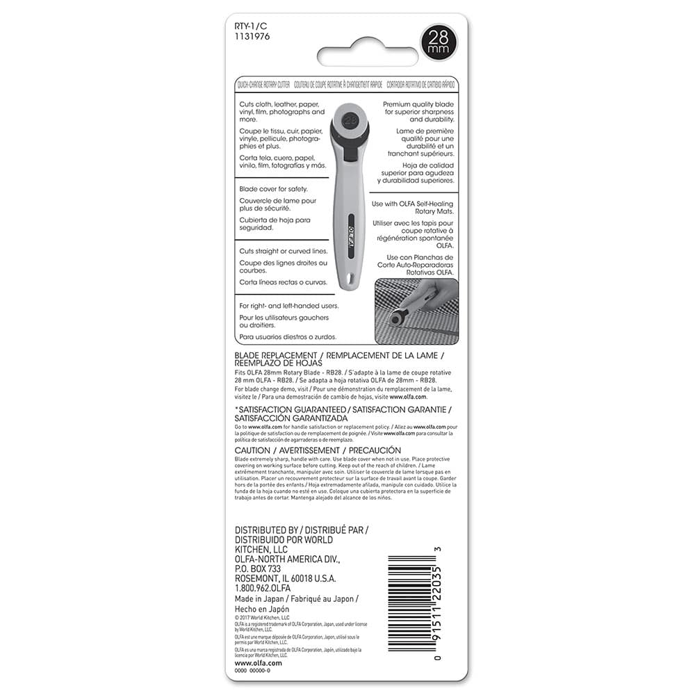 Olfa 28MM Rotary Cutter image # 107289