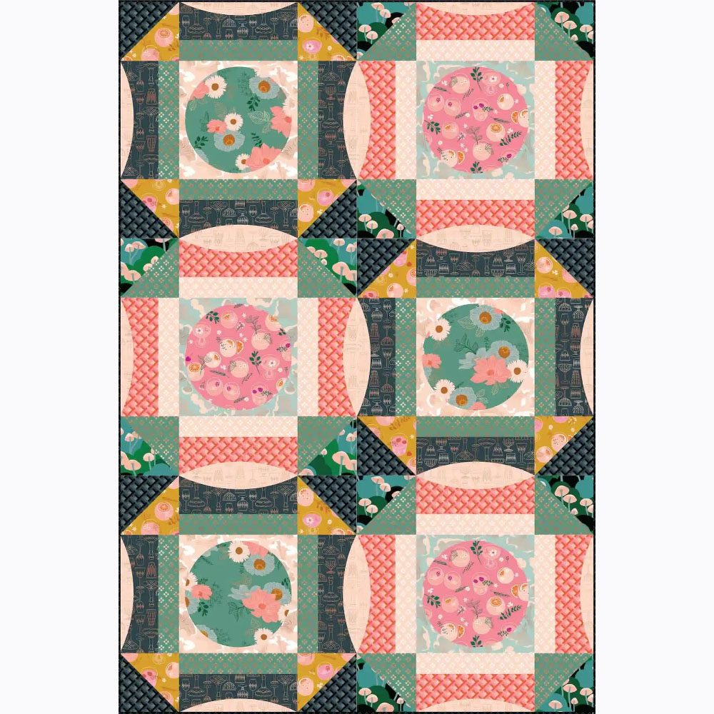 Quilt Roulette Quilt Pattern Roundabout Quilt Pattern