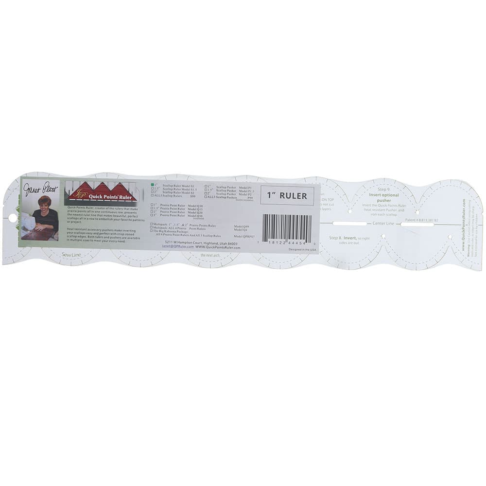 Scallop Ruler (1"), Quick Points Rulers image # 112235