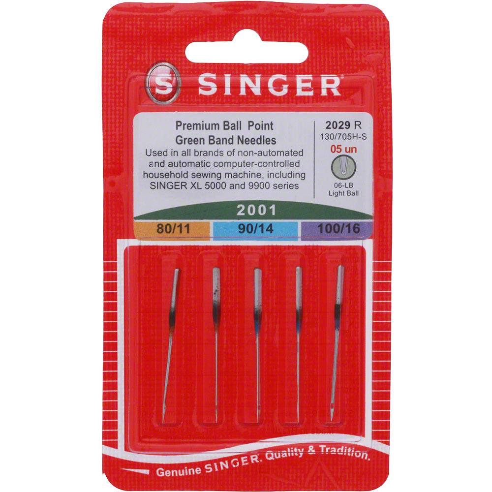 Singer Ball Point Needles Ball Point Needles (5pk), Singer Style #2001