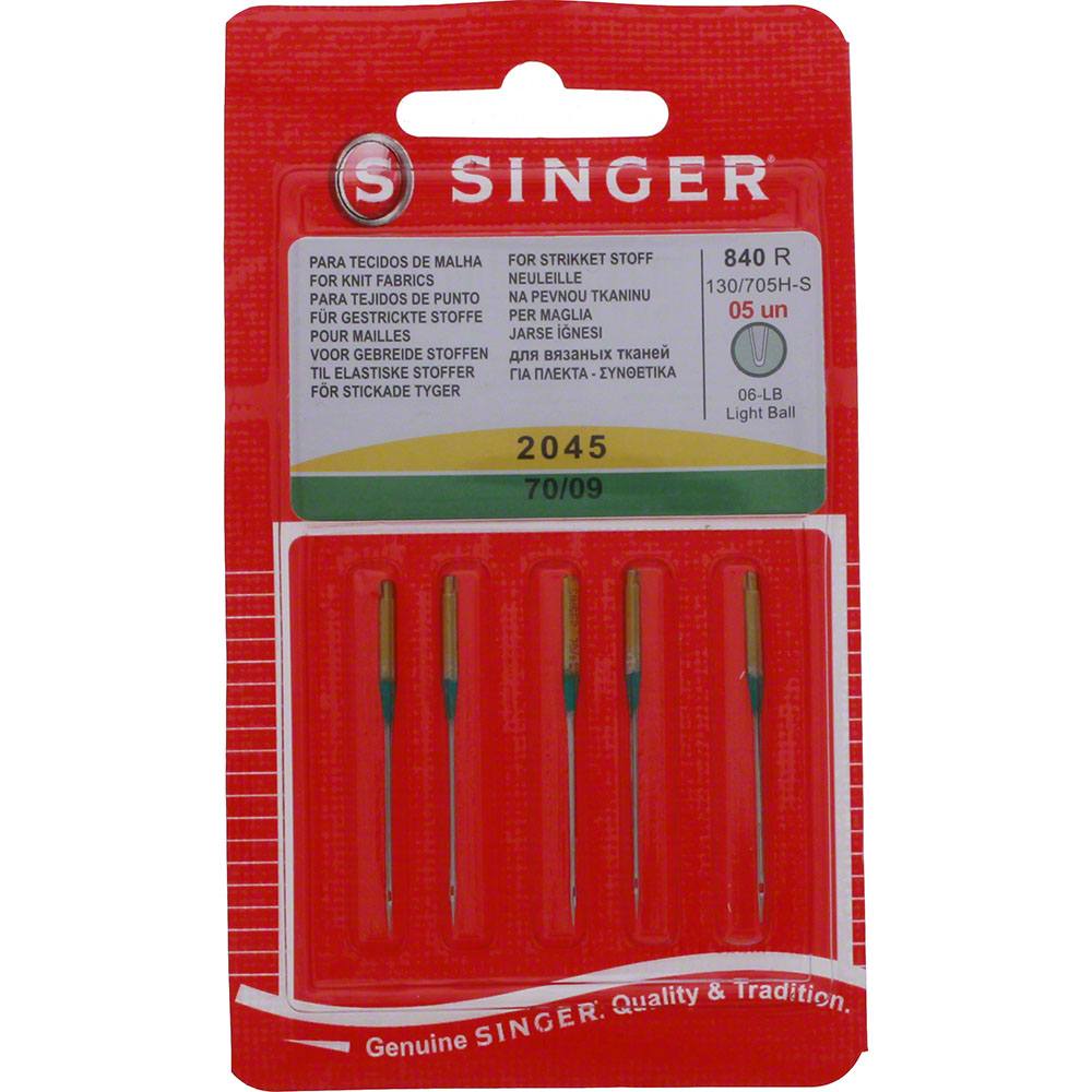 Ball Point Needles, Singer Type 2045 (5pk)