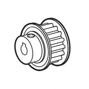 Motor Timing Pulley Assembly, Brother #S52836000 image # 75105