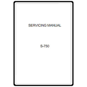 Service Manual, Janome S-750 image # 6239