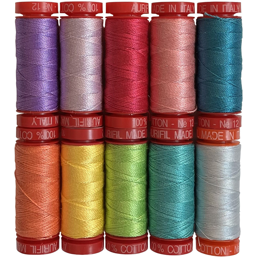 Aurifil Wellness 10 Spool Thread Collection image # 118227