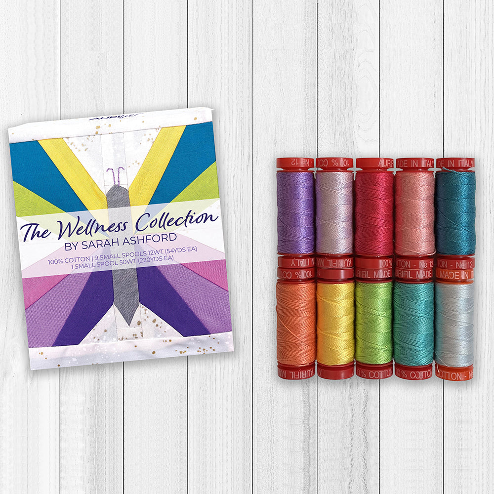 Aurifil Wellness 10 Spool Thread Collection image # 118226
