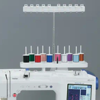 10 Spool Thread Stand 10 Spool Embroidery Thread Stand, Brother #SA539