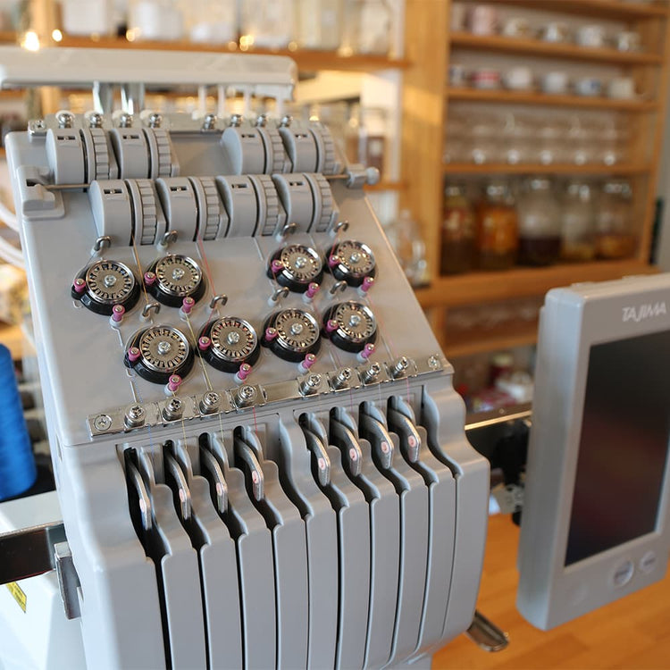 Juki Tajima SAI Eight Needle Embroidery Machine image # 93798