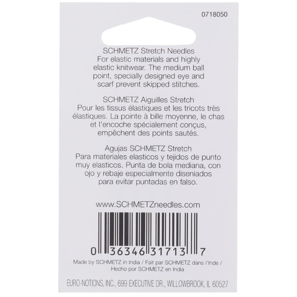 Stretch Needles, Schmetz (5pk) image # 83664