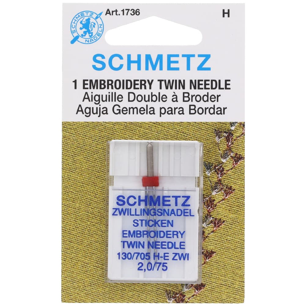 Embroidery Twin Needle, Schmetz (1pk) image # 84738