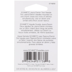 Denim/Jeans Twin Needle, Schmetz (1pk) image # 83558