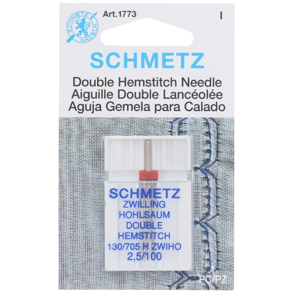 Double Hemstitch Needle, Schmetz (1pk) image # 84632