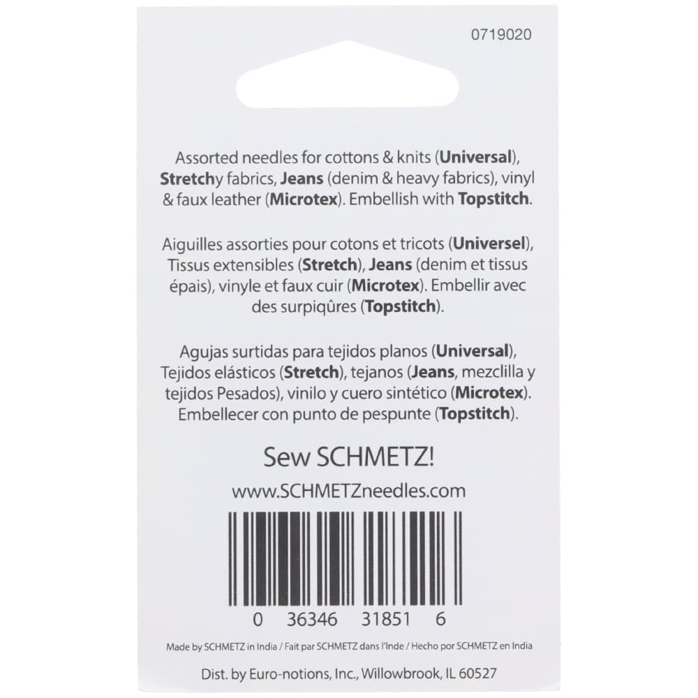 Schmetz Costume Needles - 10pk image # 84635