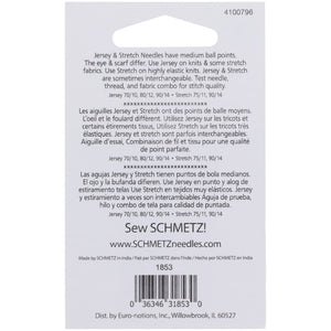 Schmetz Knit & Stretch Needles (5pk) - Assorted image # 84675