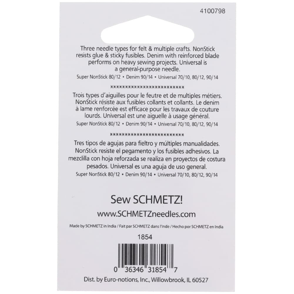 Schmetz Felt & Craft Needles (5pk) - Assorted image # 84811