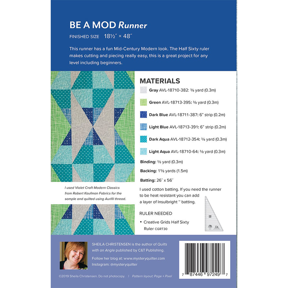 Be a Mod Runner Pattern image # 62241