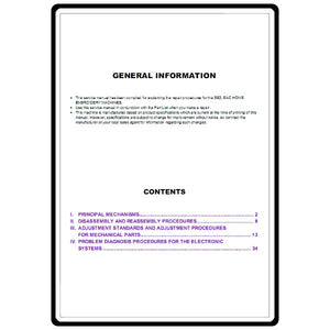 Service Manual, Simplicity SE3 image # 6257