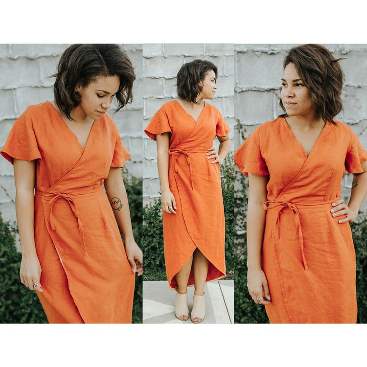 Charli Anne Wrap Dress Pattern Charli Anne Wrap Dress Pattern