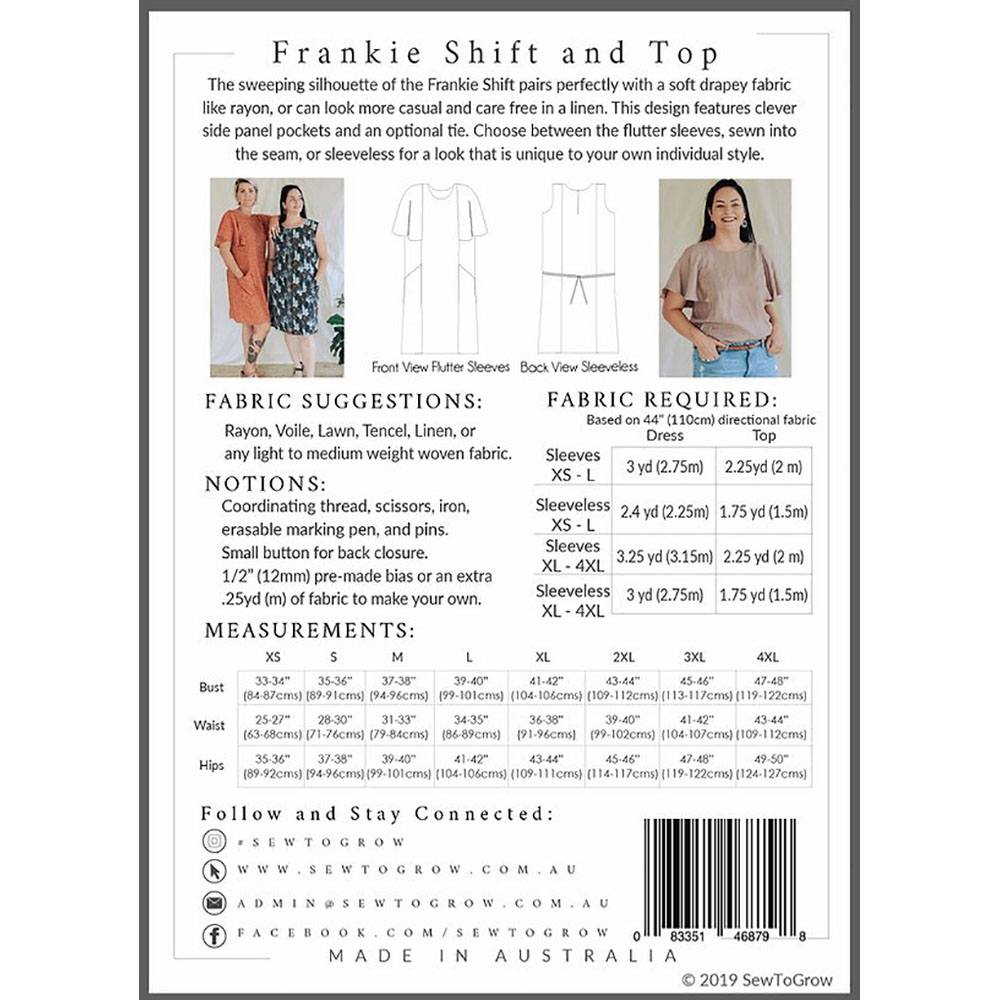 Frankie Shift and Top Pattern image # 69716