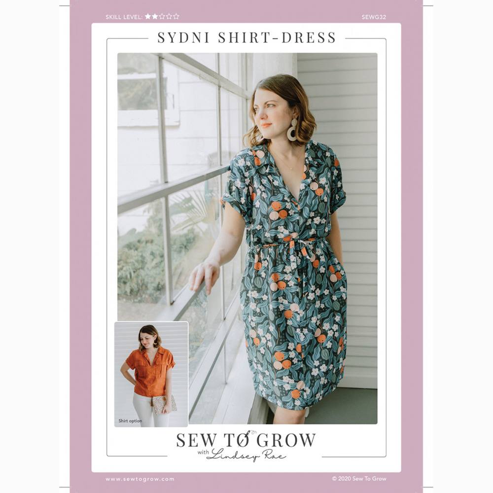 Sydni Shirtdress Pattern image # 101688