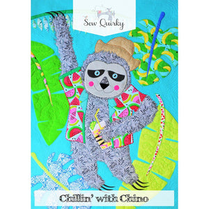 Sew Quirky, Chillin With Chino Wall Hanging Pattern image # 67698