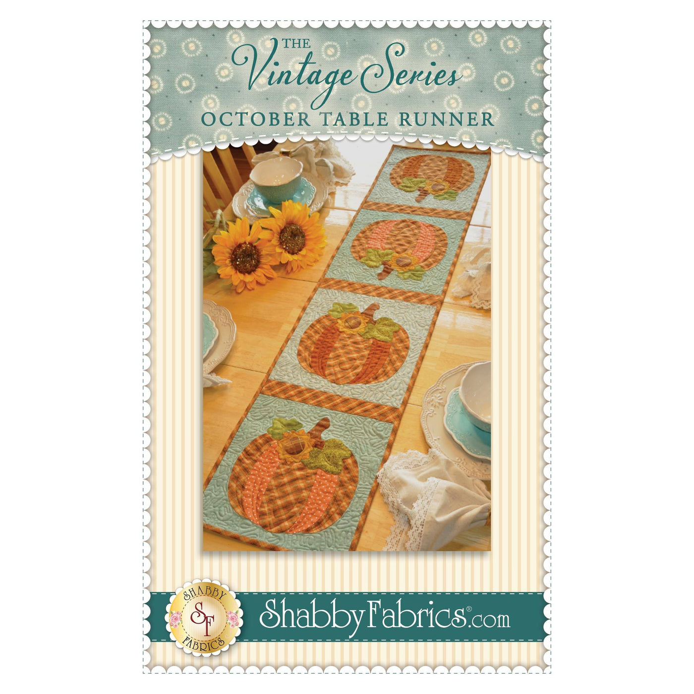 Vintage Blessings Table Runner Pattern, October image # 35436
