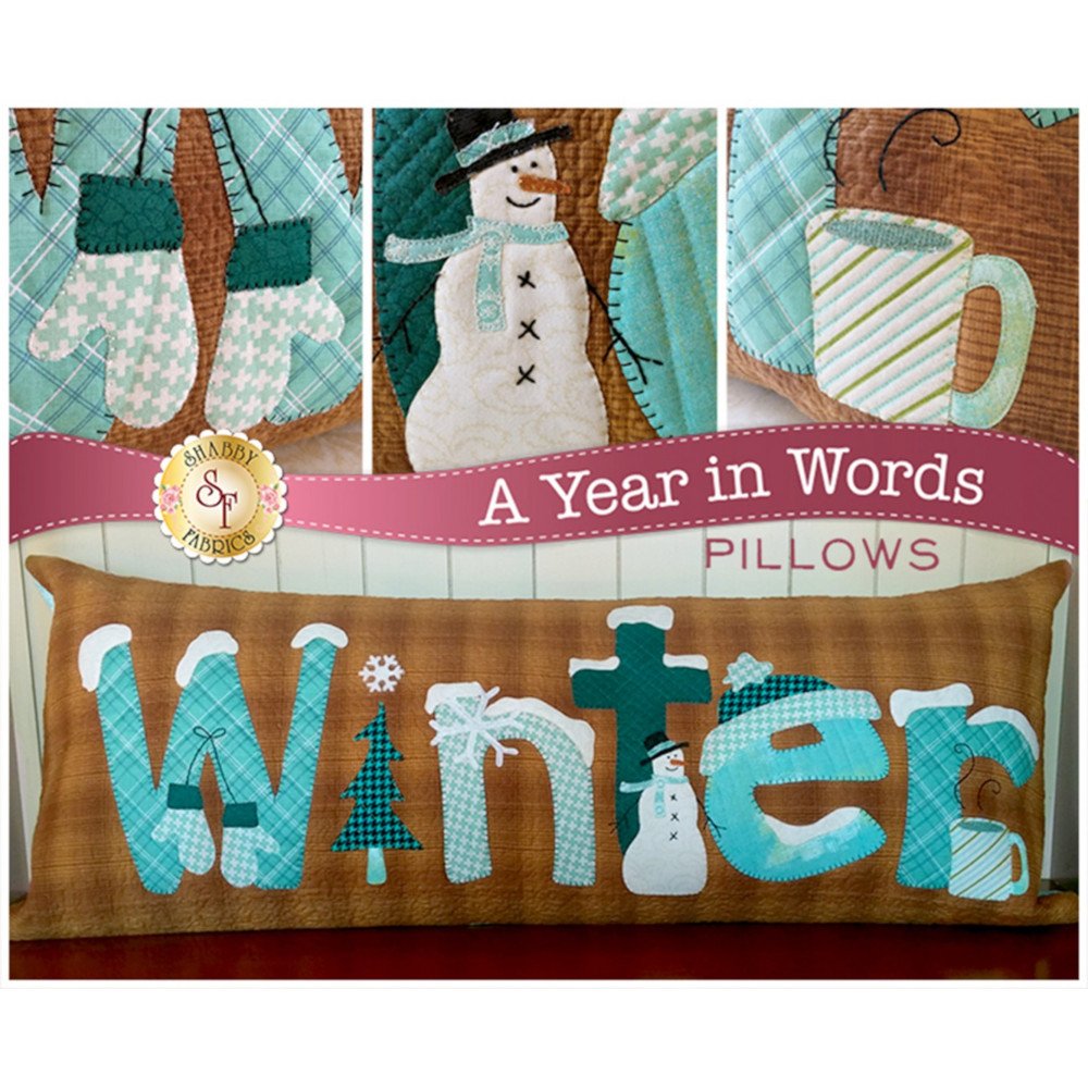A Year in Words Pillow Pattern Series image # 55798