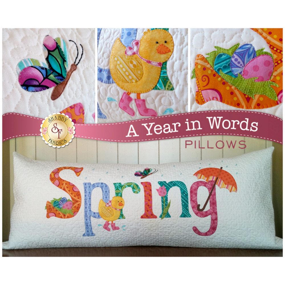 A Year in Words Pillow Pattern Series image # 55799