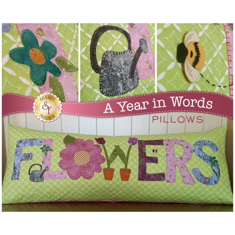 A Year in Words Pillow Pattern Series image # 55800