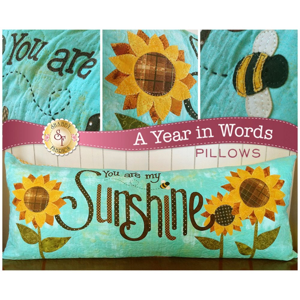 A Year in Words Pillow Pattern Series image # 55803