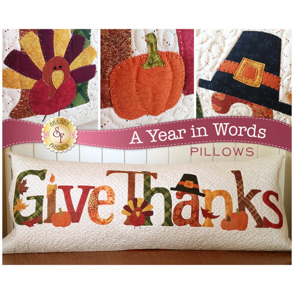 A Year in Words Pillow Pattern Series image # 55805