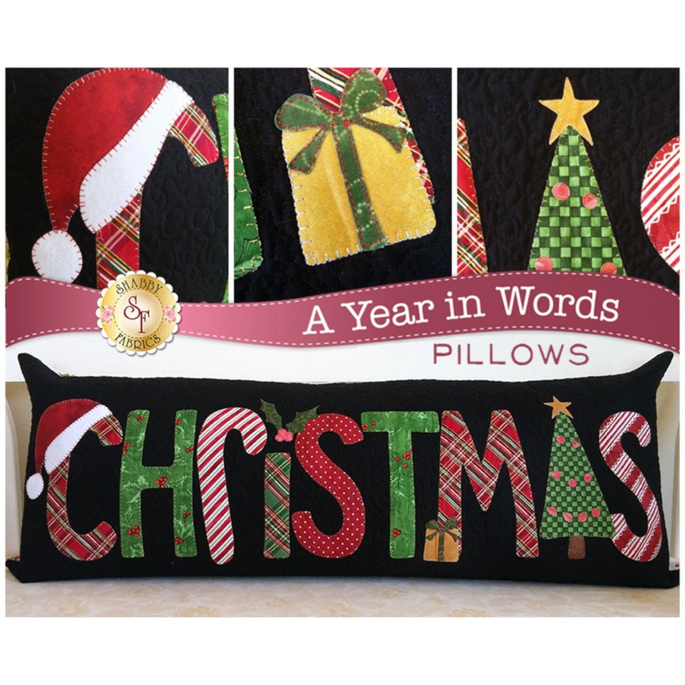A Year in Words Pillow Pattern Series image # 55806