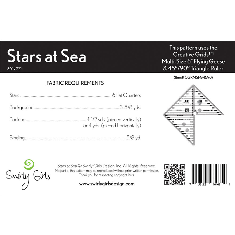 Stars At Sea Quilt Pattern image # 66966
