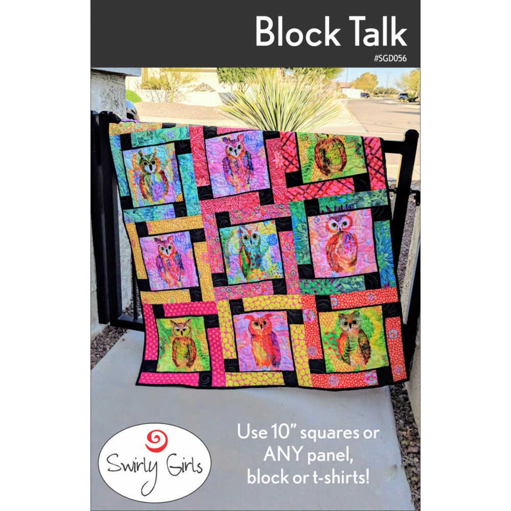 Block Talk Quilt Pattern image # 54882