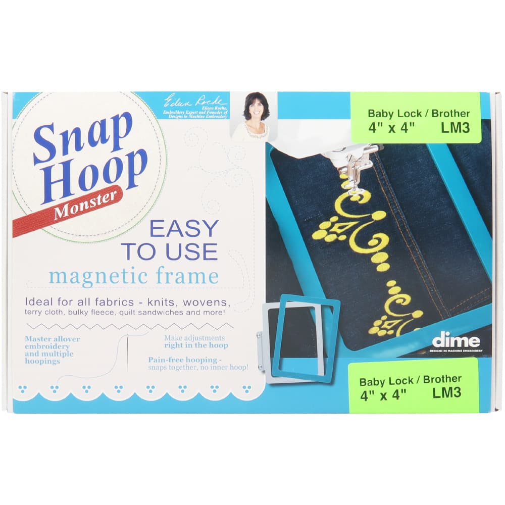 Magnetic Snap Hoop Monster 4"x 4" image # 92174