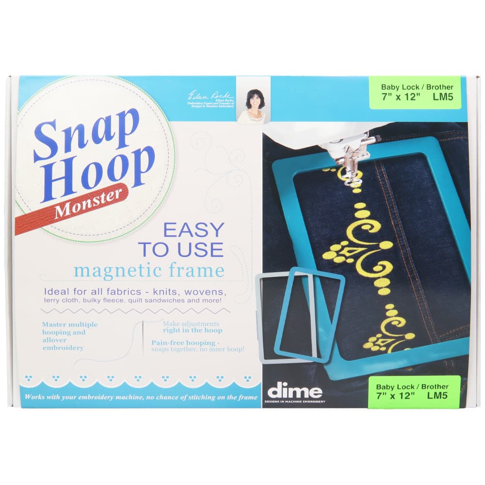 Magnetic Snap Hoop Monster 7"x12" image # 92168