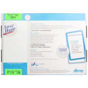 Magnetic Snap Hoop Monster 6"x10" image # 90951