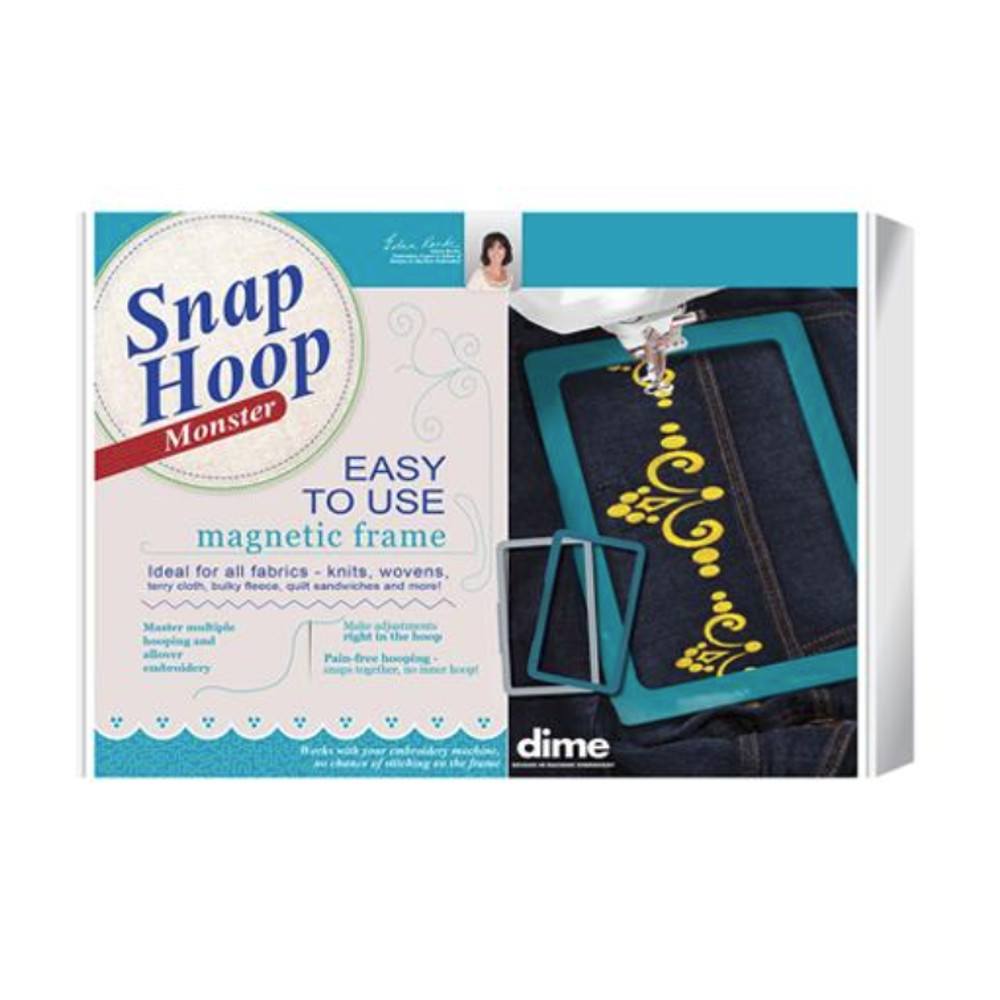 Dime, 5" x 7" Snap Hoop Monster - Brother and Babylock image # 56939