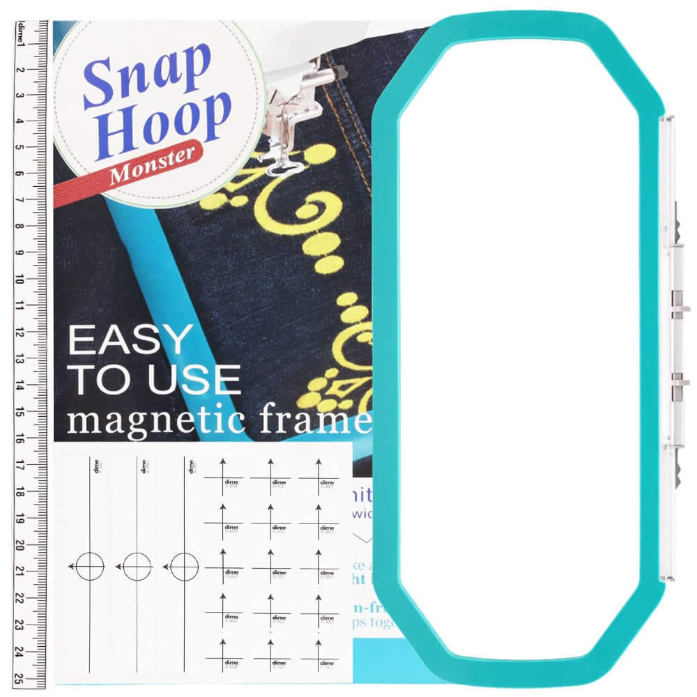 Monster Magnetic Snap Hoop  5-7/8"x 15-3/4" image # 92125