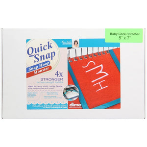 Dime, 5" x 7" Multi Needle Snap Hoop Monster for Quick Snap - All Machines image # 92129