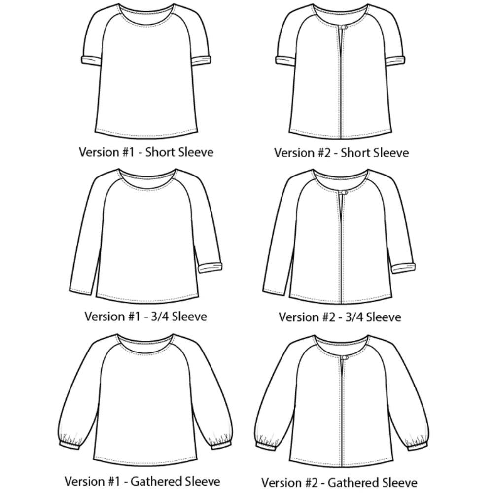 Remy Raglan Top Pattern, Sew House Seven image # 100022