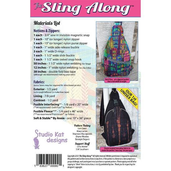 Mini Sling Patterns The Sling Along Pattern