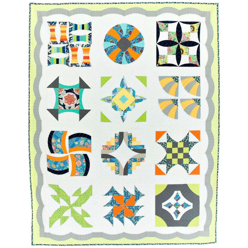 Curve It Up Quilt Pattern image # 82315