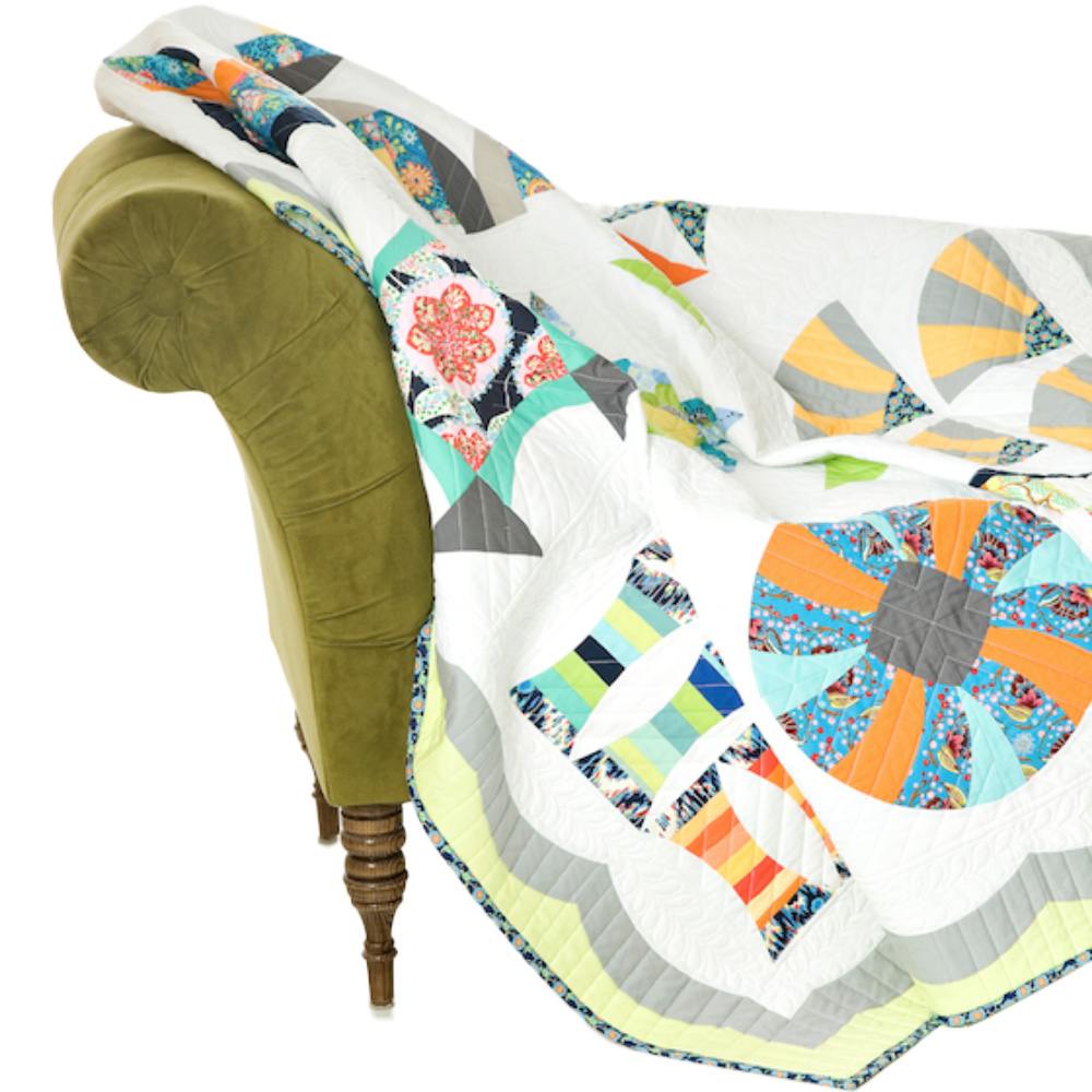 Curve It Up Quilt Pattern image # 82319