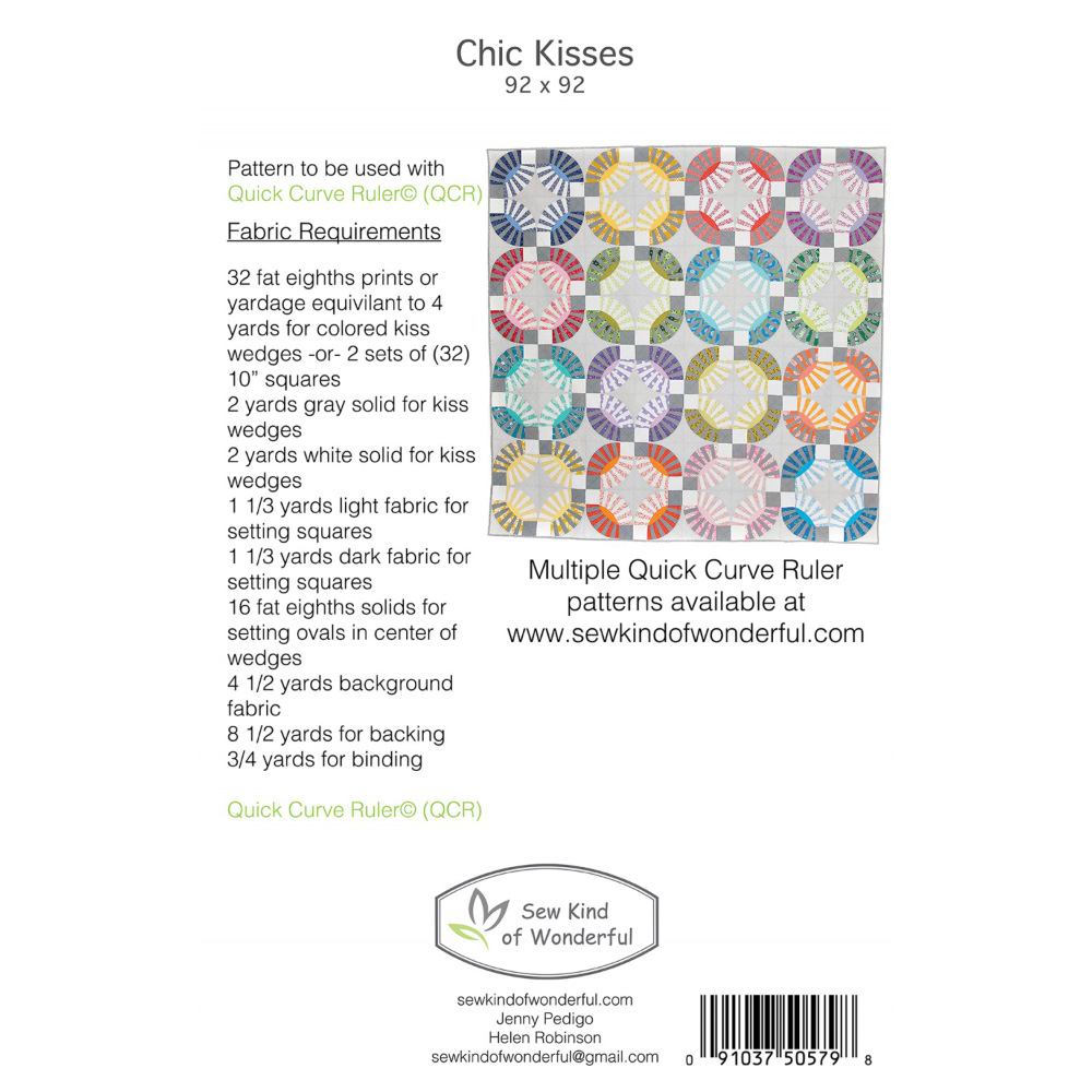 Chic Kisses Quilt Pattern image # 82824