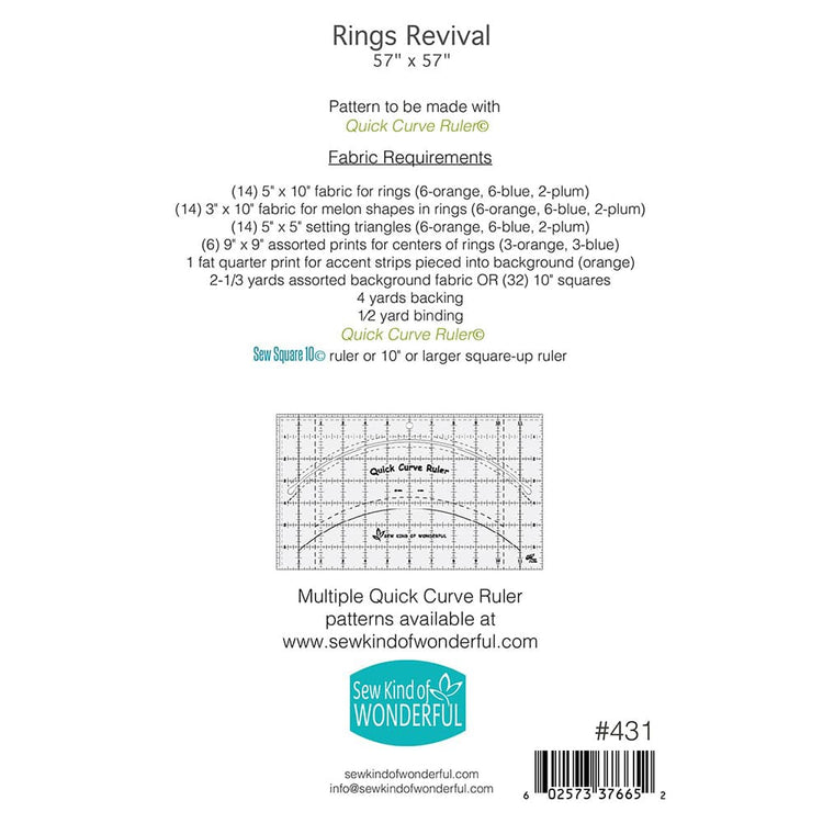 Rings Revival Quilt Pattern image # 83518